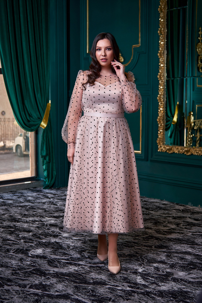 Коктейльное платье миди "Сюзанна"