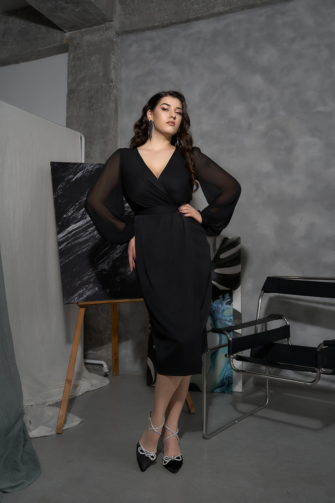 Вечернее платье "Авия" black