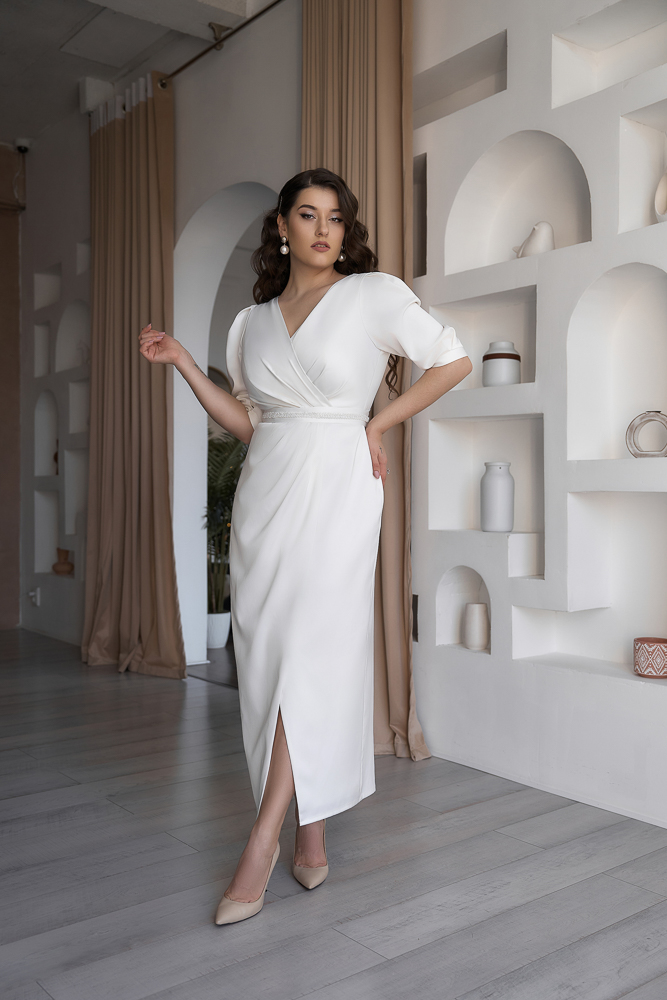 Свадебное платье "Дария" миди