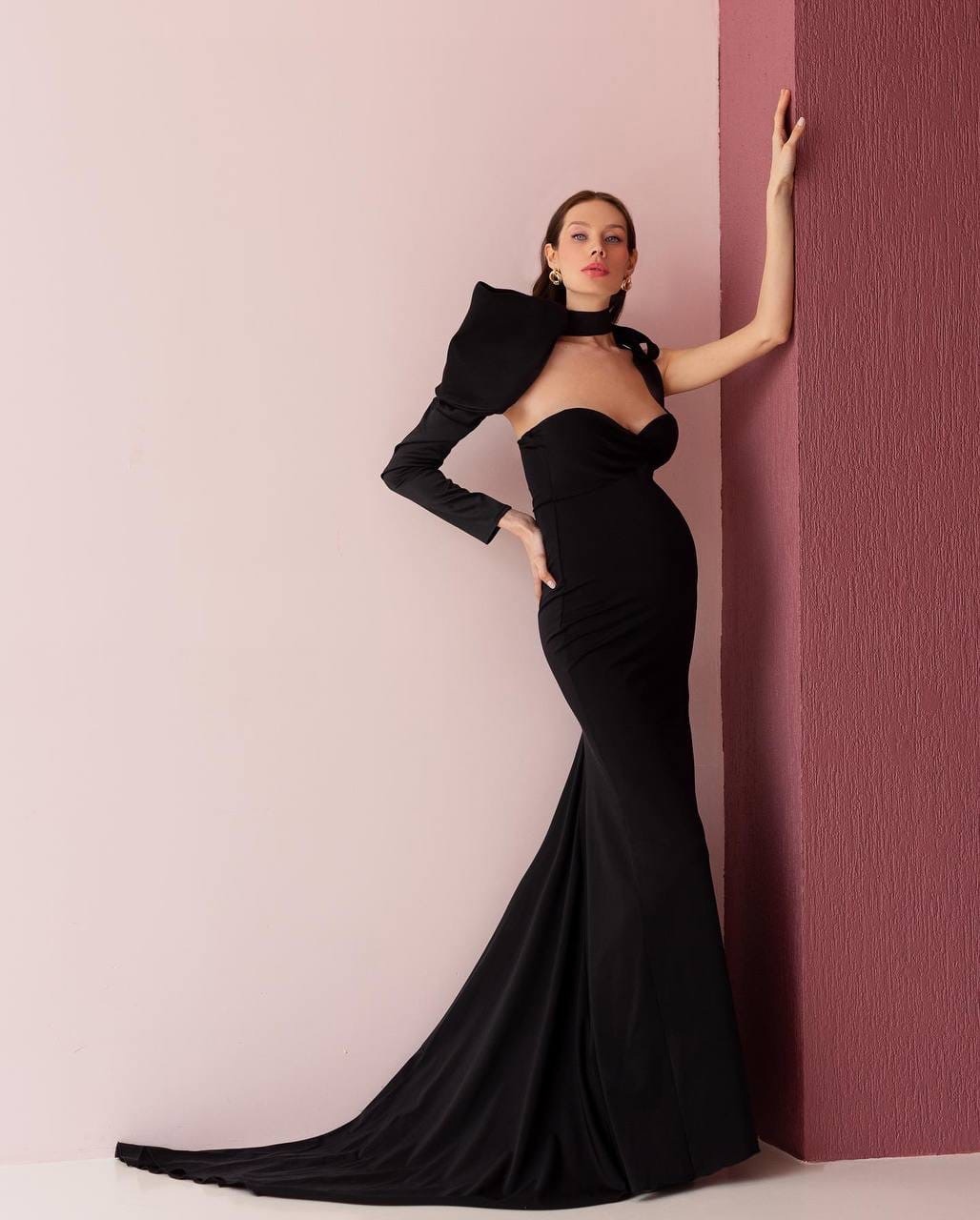 Платье для беременных "Дэрин" black