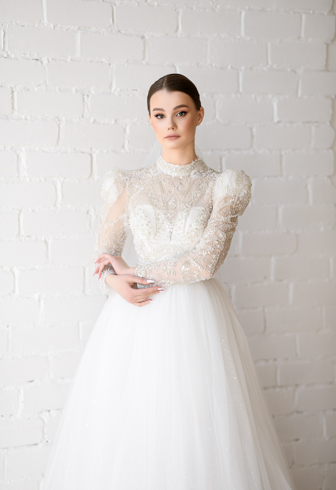 Свадебное платье "Алия"  white