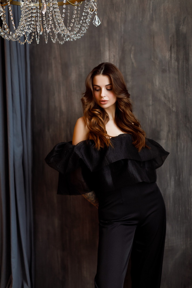 Комбинезон "Иви" black