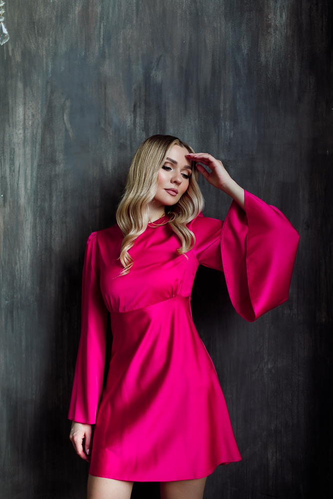 Коктейльное платье мини "Рия"