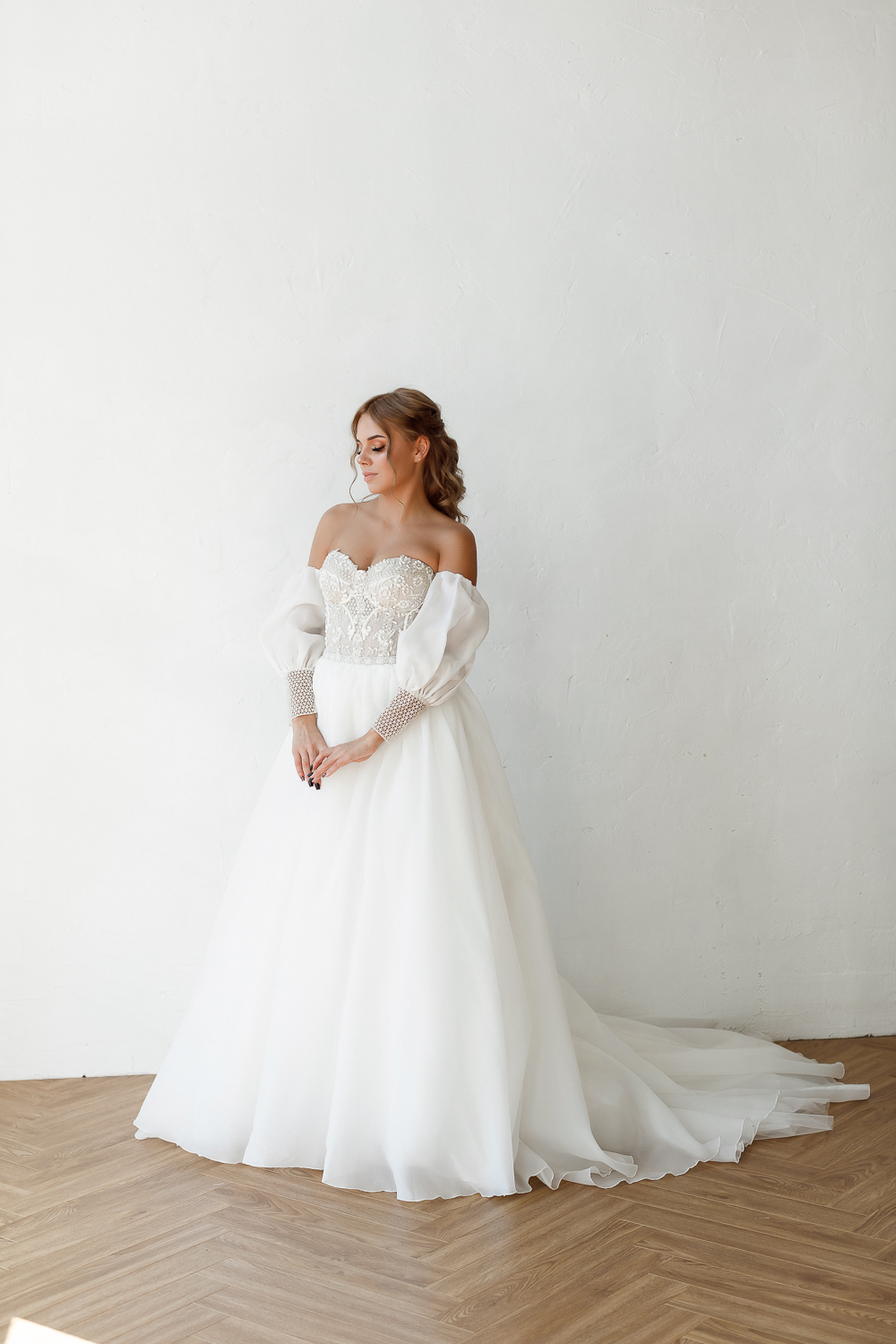 Свадебное платье "Кирена"  white