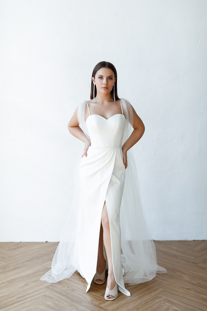 Свадебное платье "Идит"  white