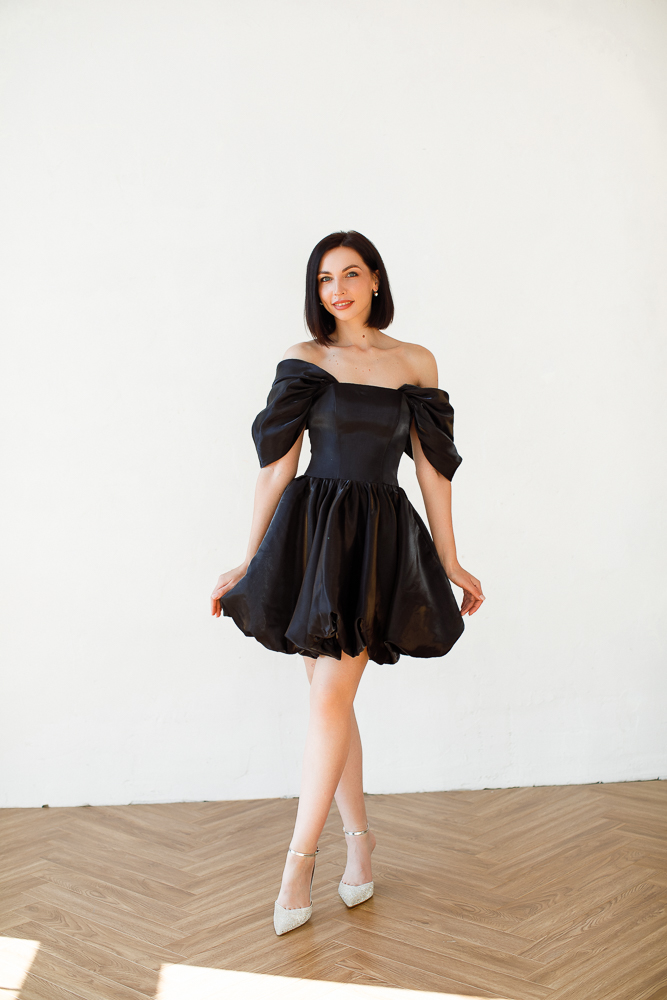 Коктейльное платье мини "Алет" black