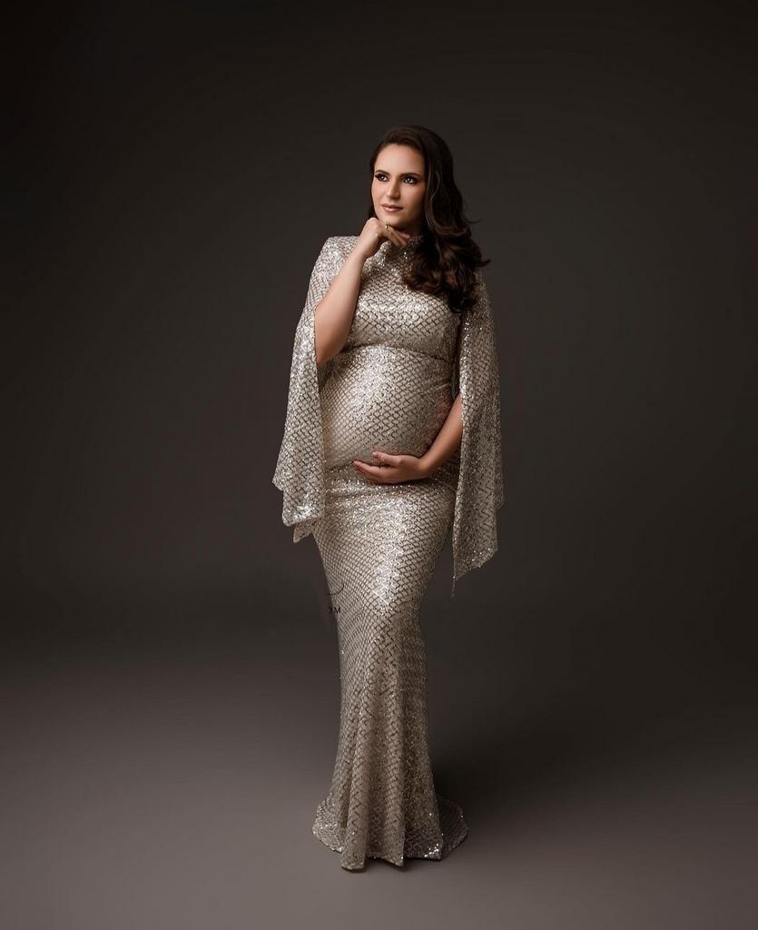 Вечернее платье "Богема" золото