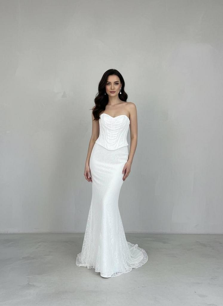 Свадебное платье "Тильда" корсет и юбка