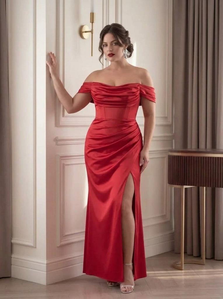 Вечернее платье "Асмия" red