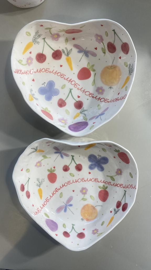 МИСКА «ЛЕТО» СЕРДЕЧКОМ