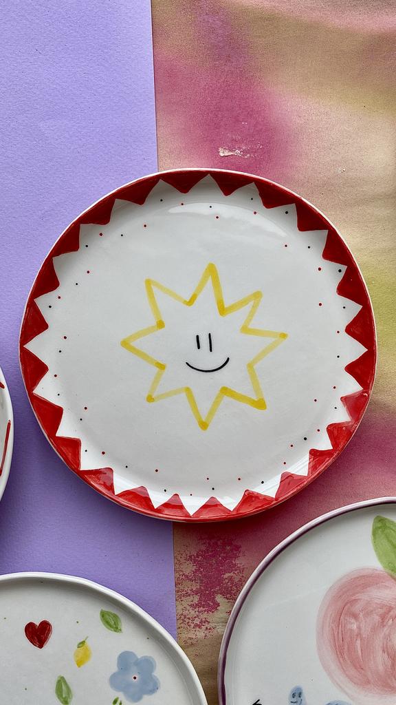 МАЛЕНЬКАЯ ТАРЕЛОЧКА звездочка с улыбкой