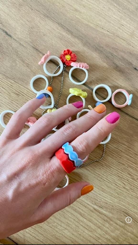 Колечко разноцветное