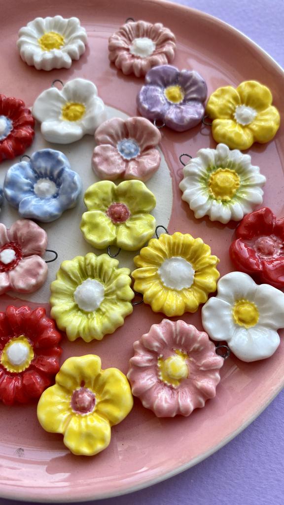 Подвески «Цветочки»