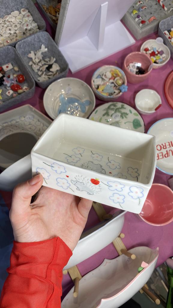 Коробочка «Ёжик и яблоко»