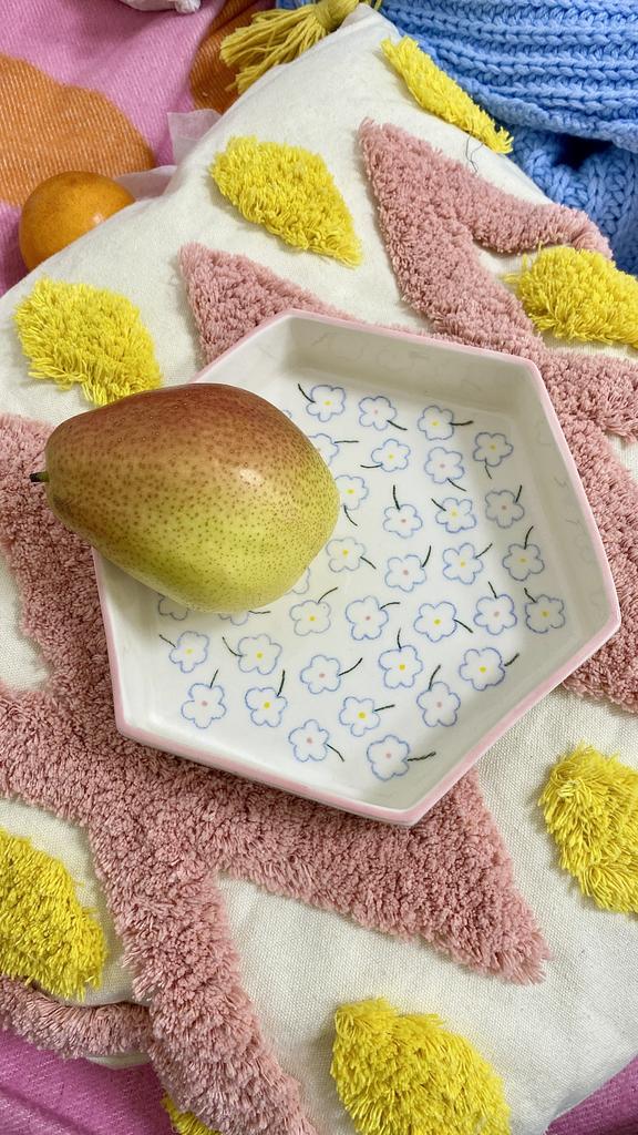 Тарелочка «Цветочки» *6