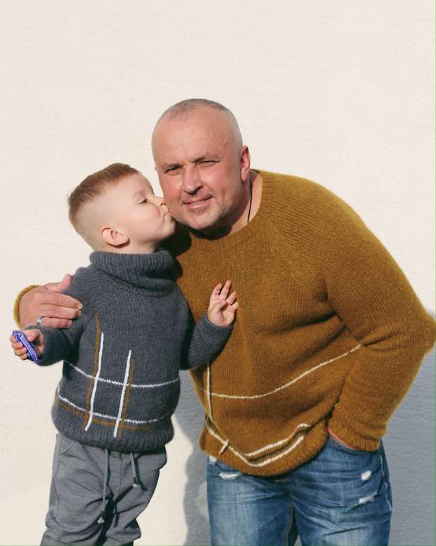 Свитер "Селл" детский+взрослый