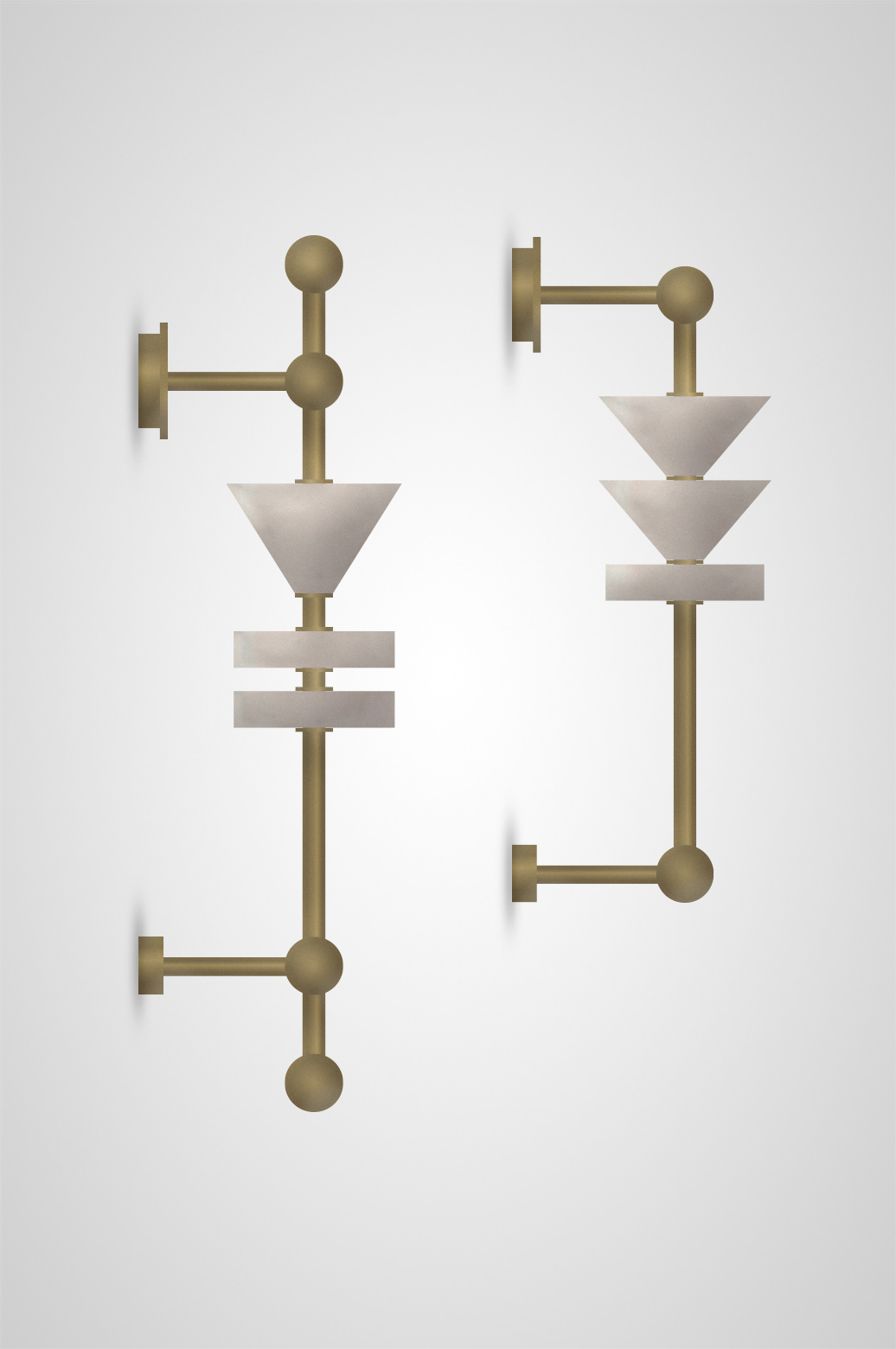 Бра BUTTON PLAY WALL M