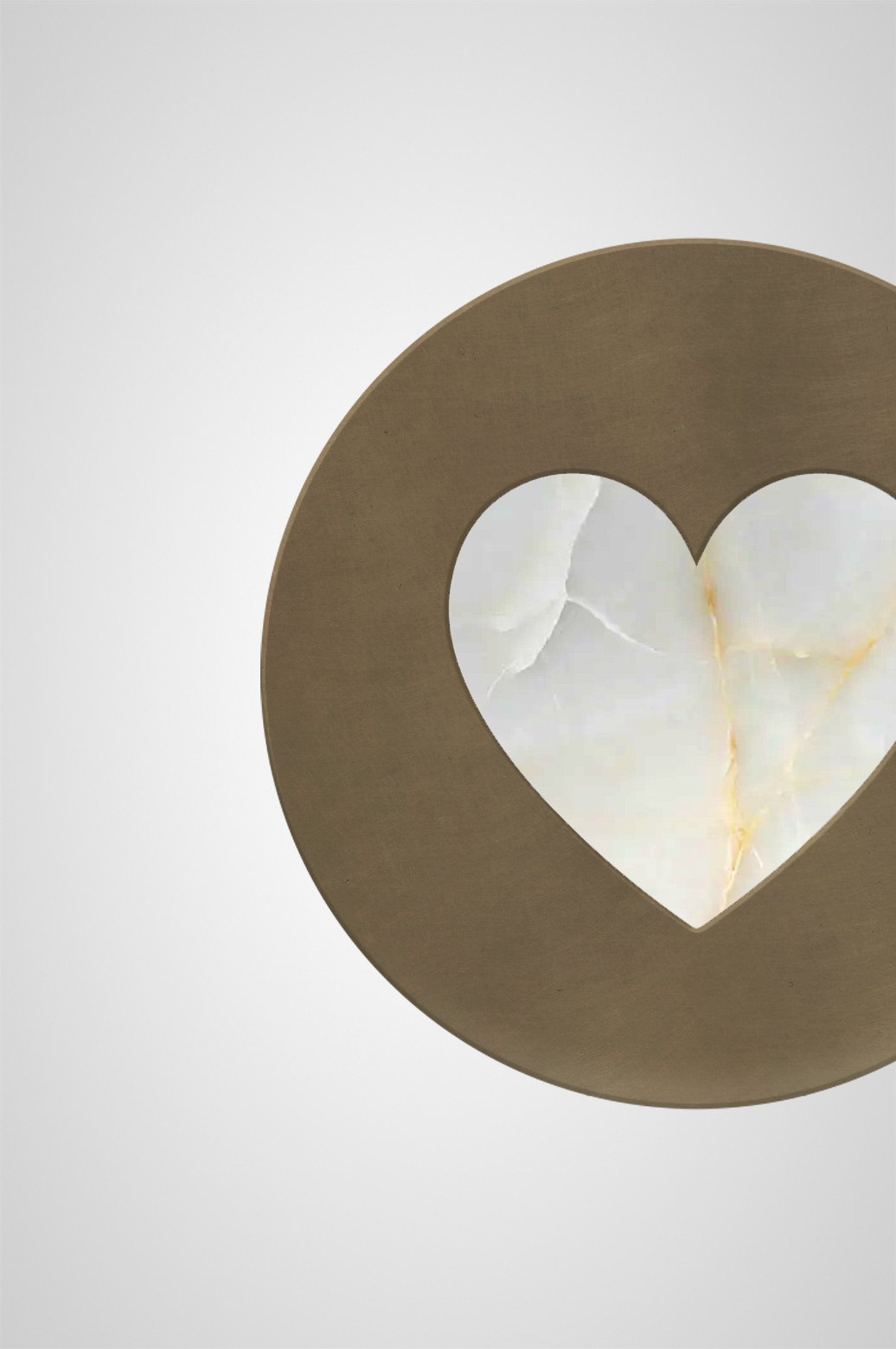 Бра BUTTON PLAY HEART