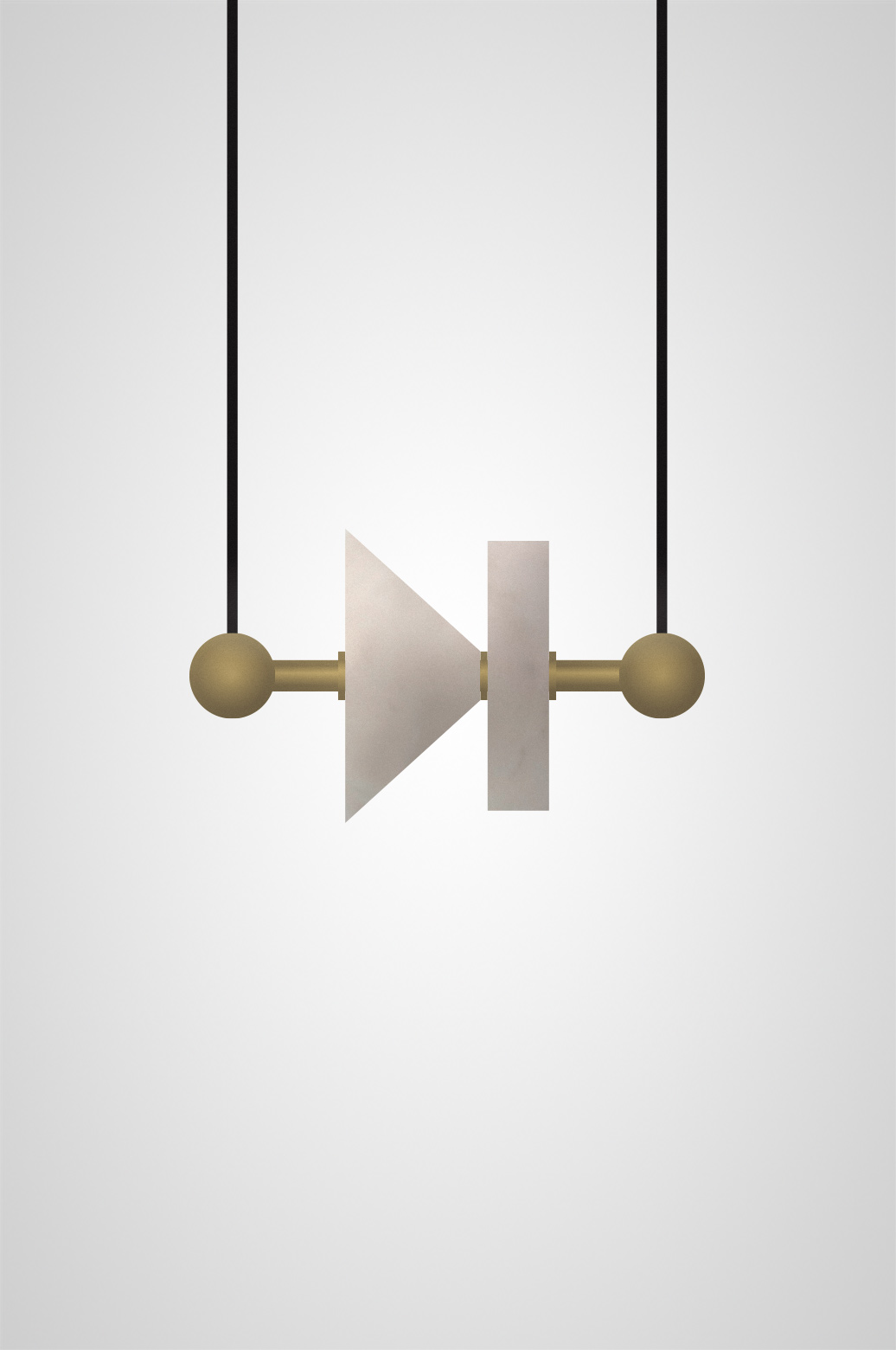 Подвесной светильник BUTTON PLAY FORWARD