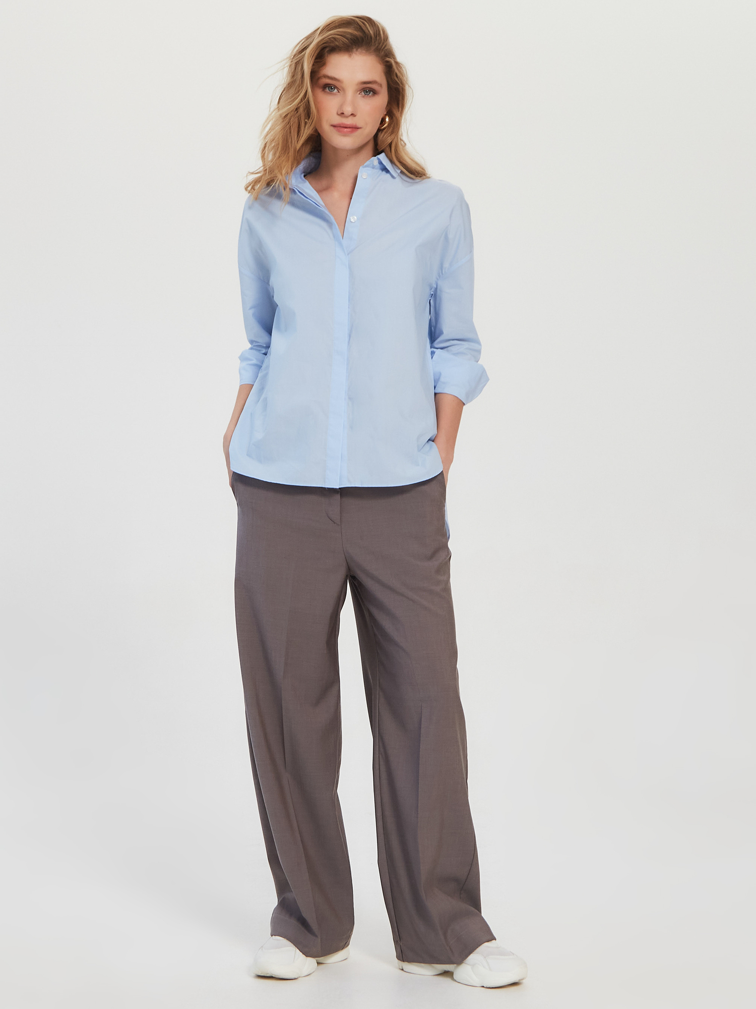 Брюки прямые