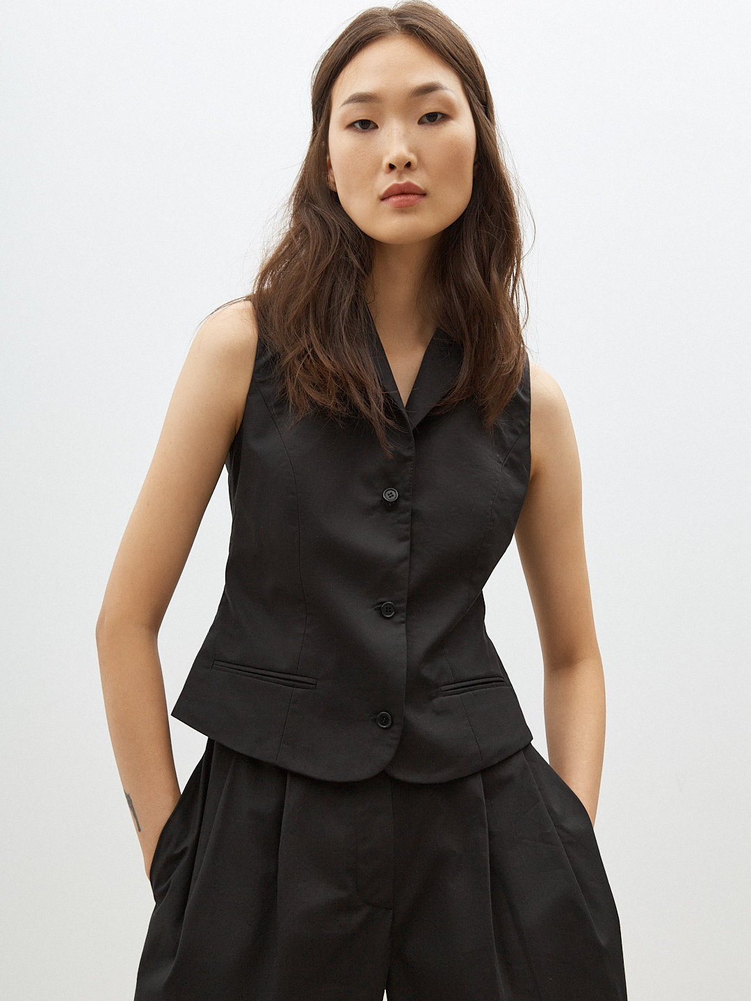 Жилет из хлопка