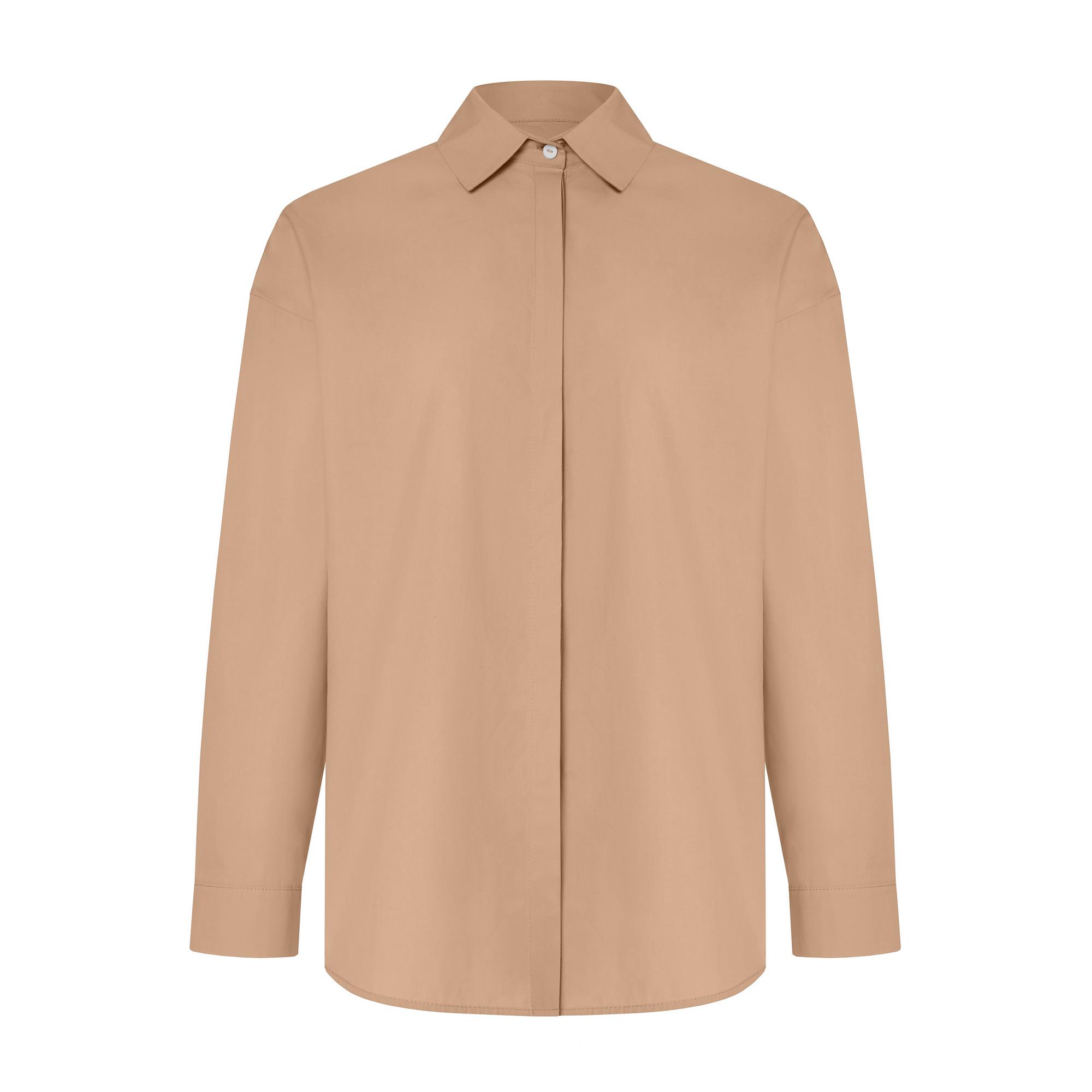 Рубашка свободная из хлопка