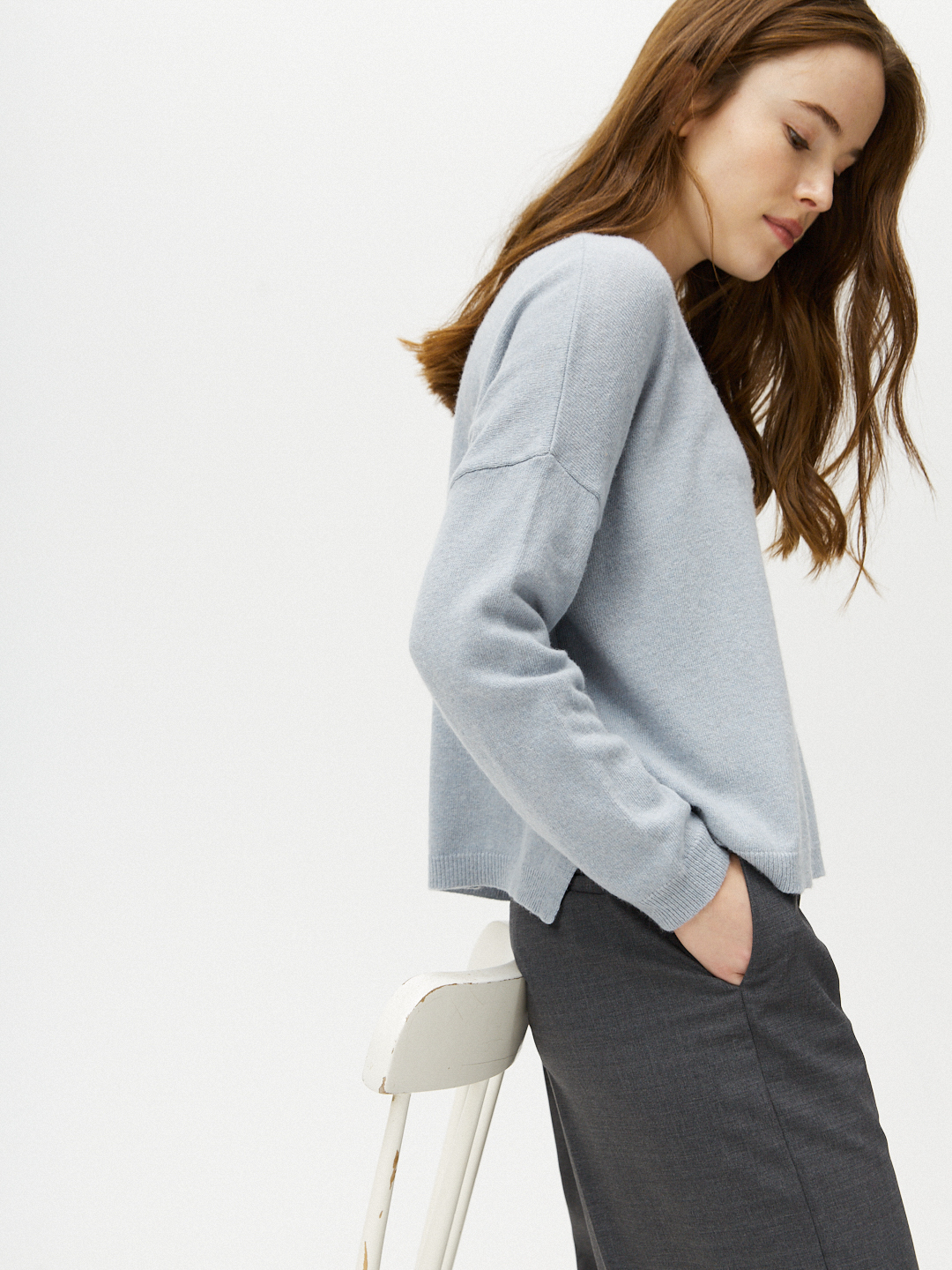 Джемпер из шерсти и кашемира