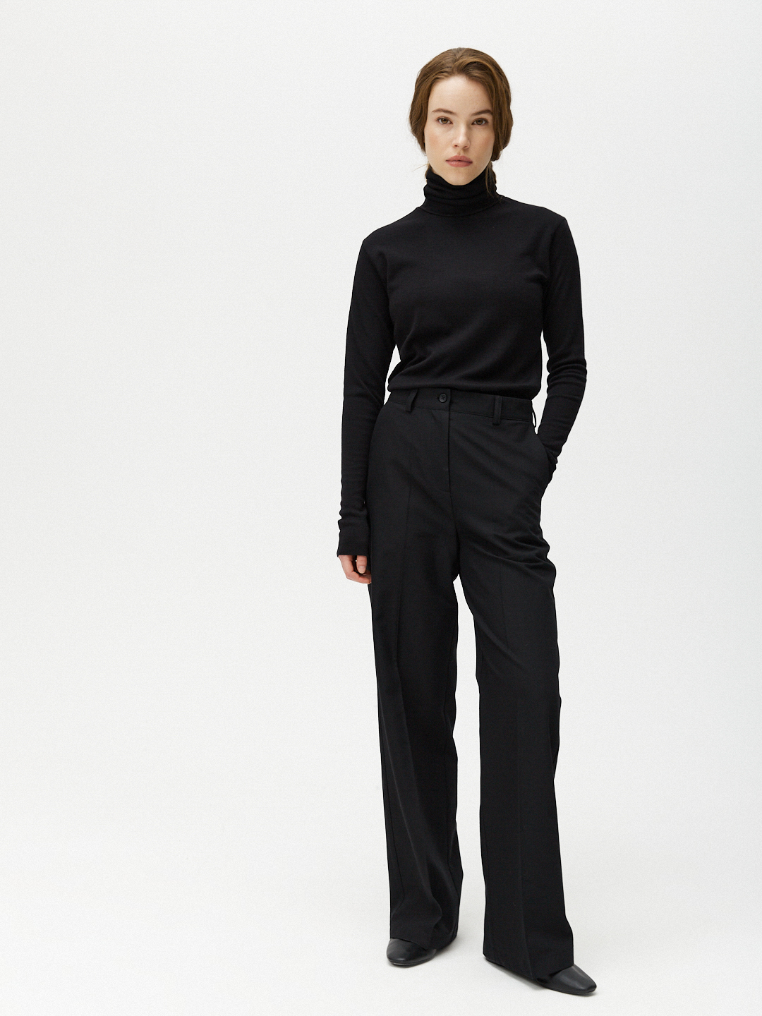 Брюки прямые