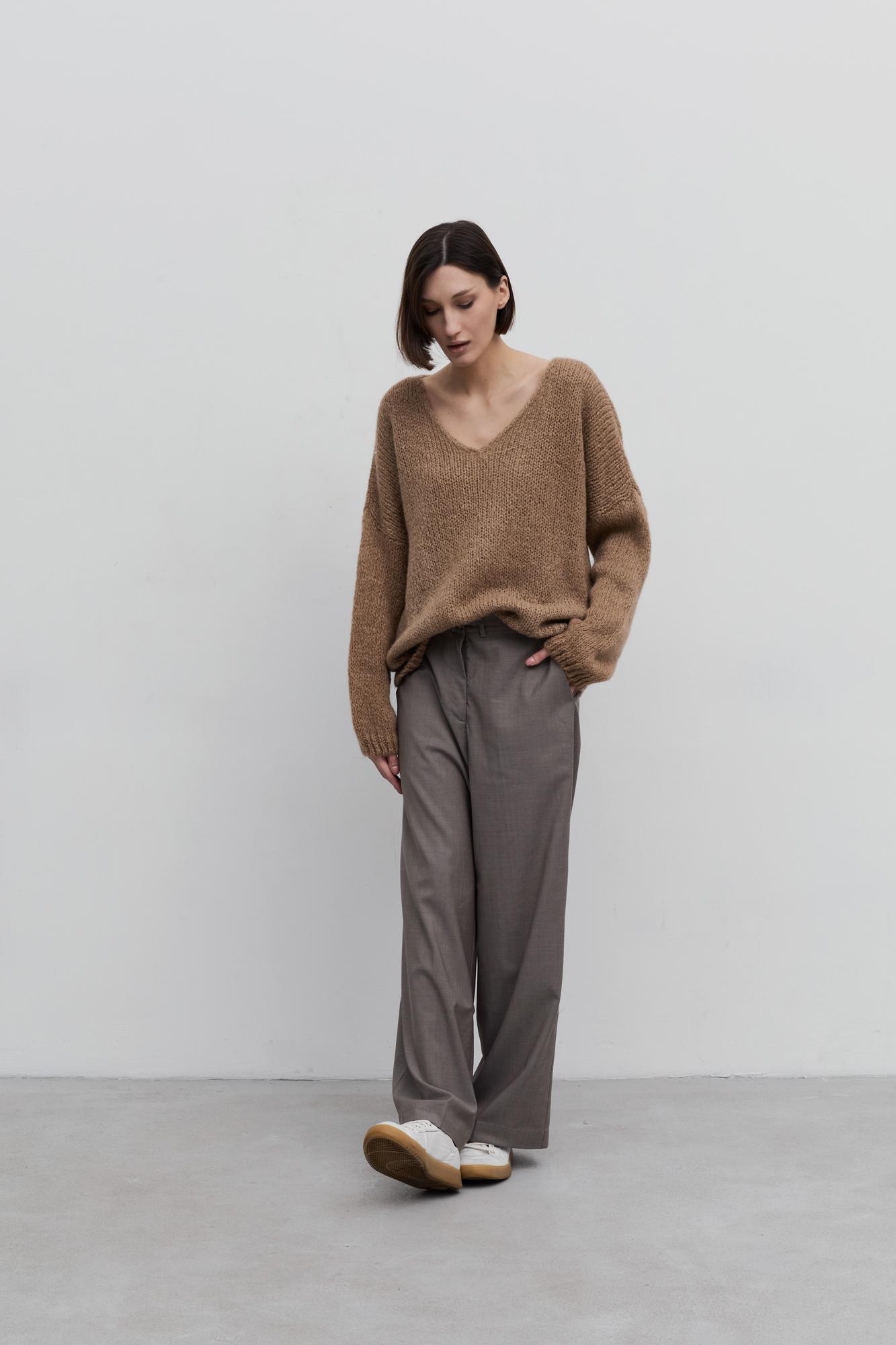 Свитер из мохера