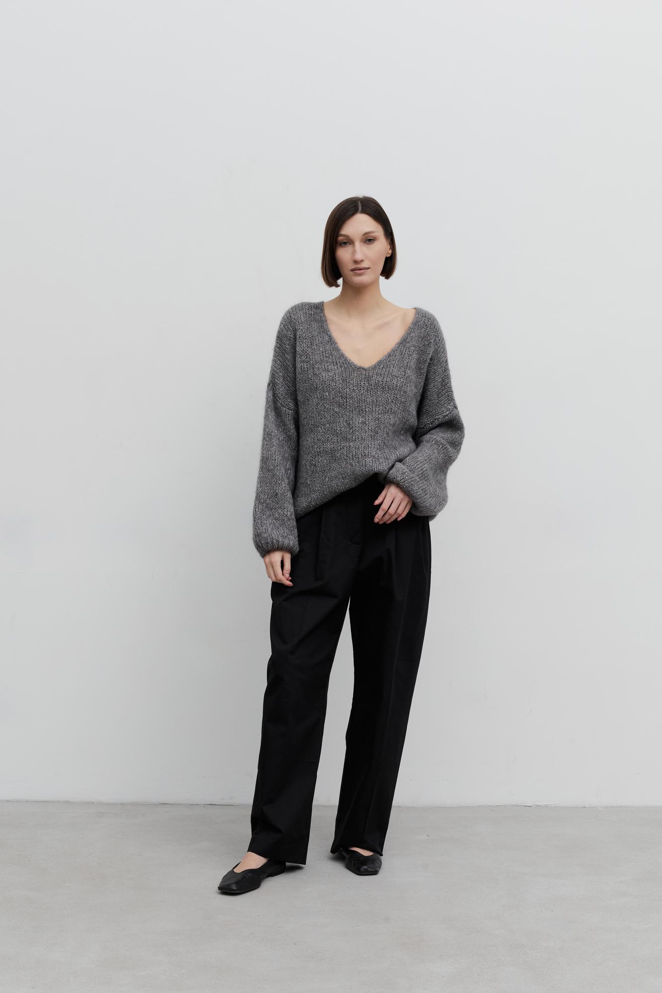 Свитер из мохера