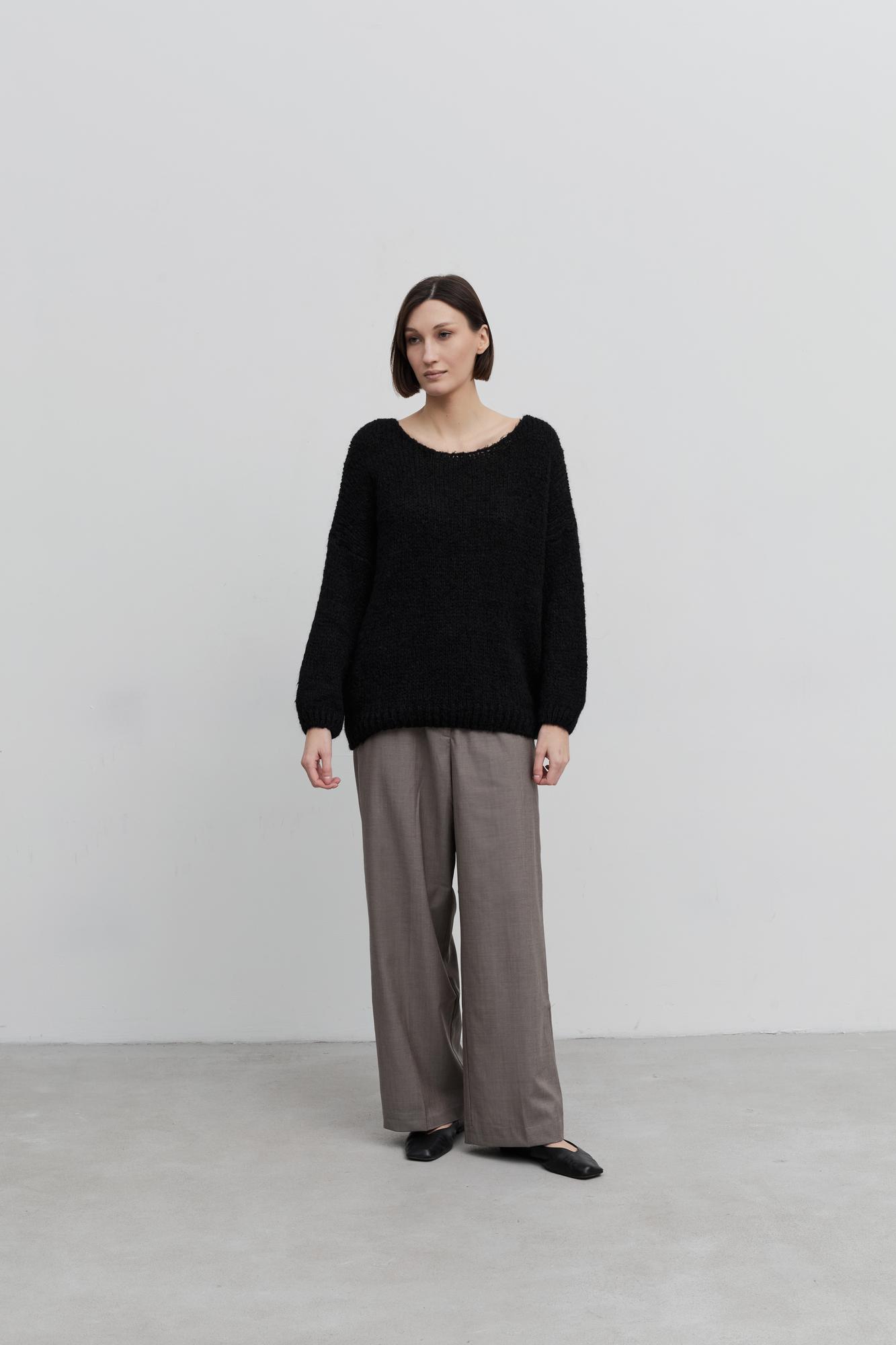 Свитер из мохера