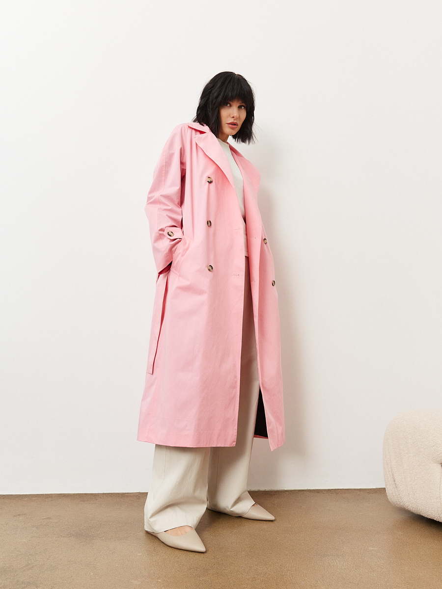 Тренчкоат из хлопка