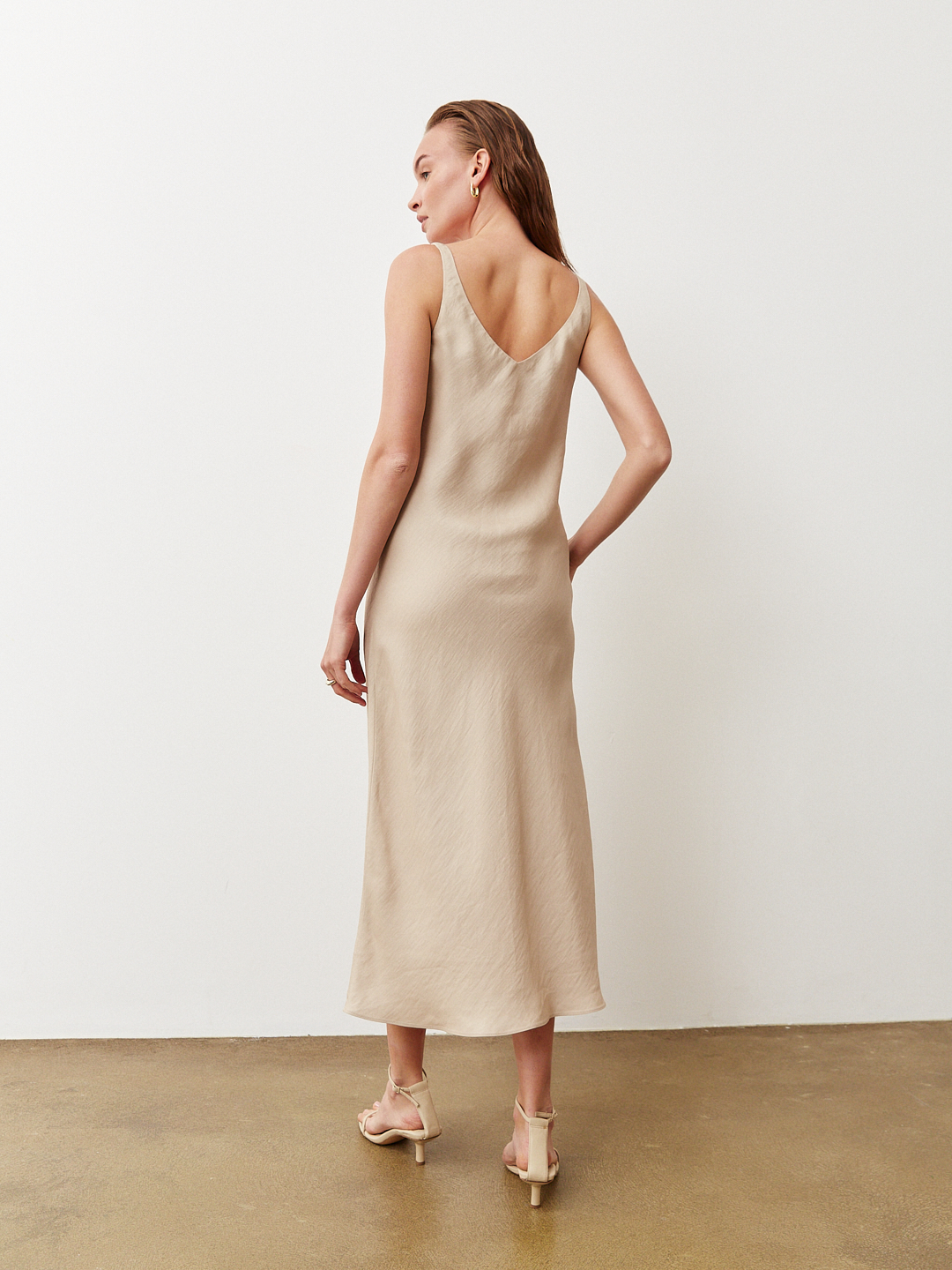 Платье - комбинация изо льна