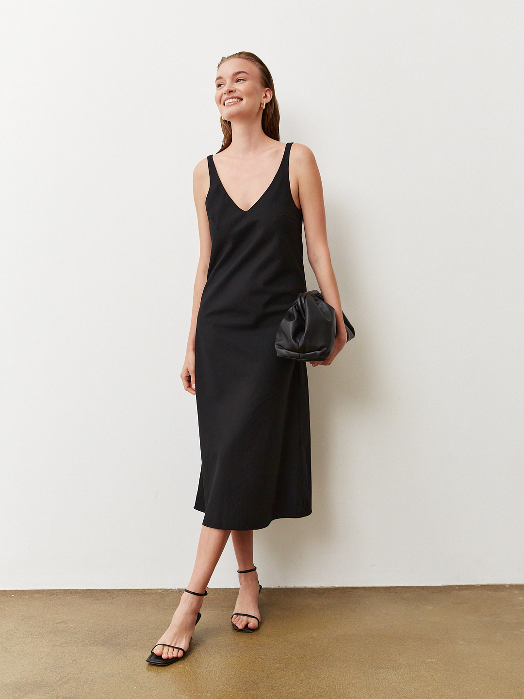 Платье - комбинация изо льна