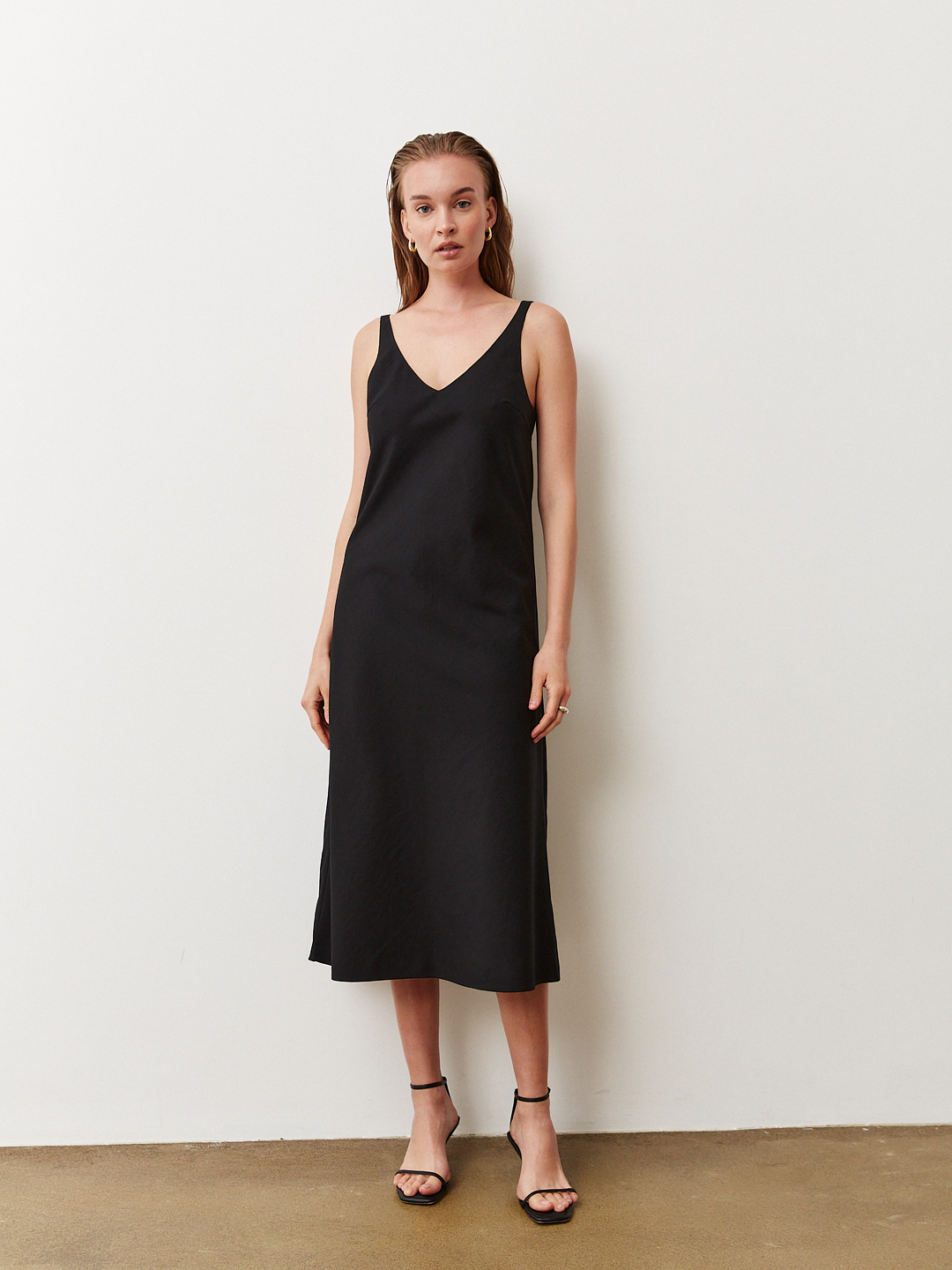 Платье - комбинация изо льна