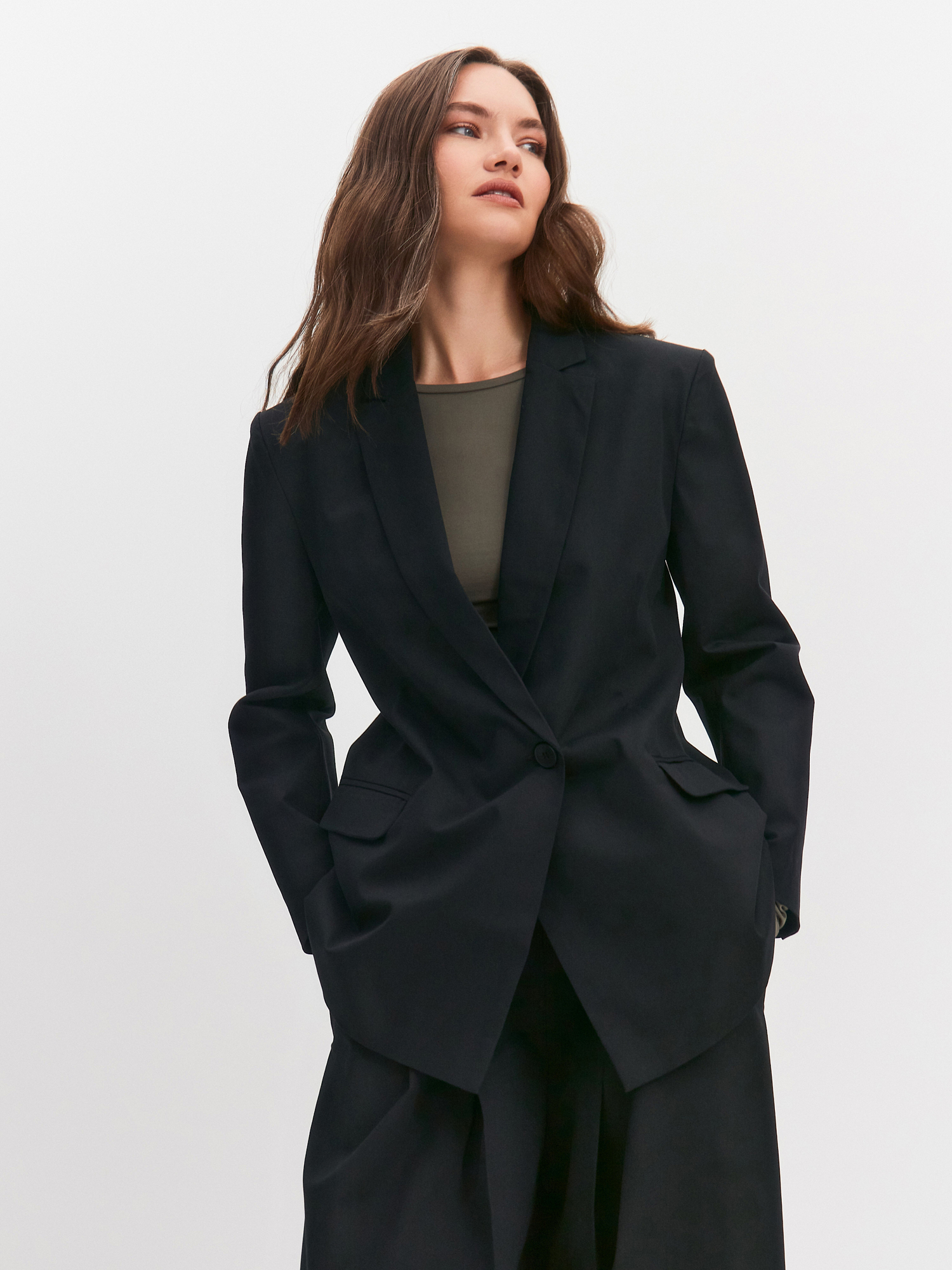 Пиджак двубортный