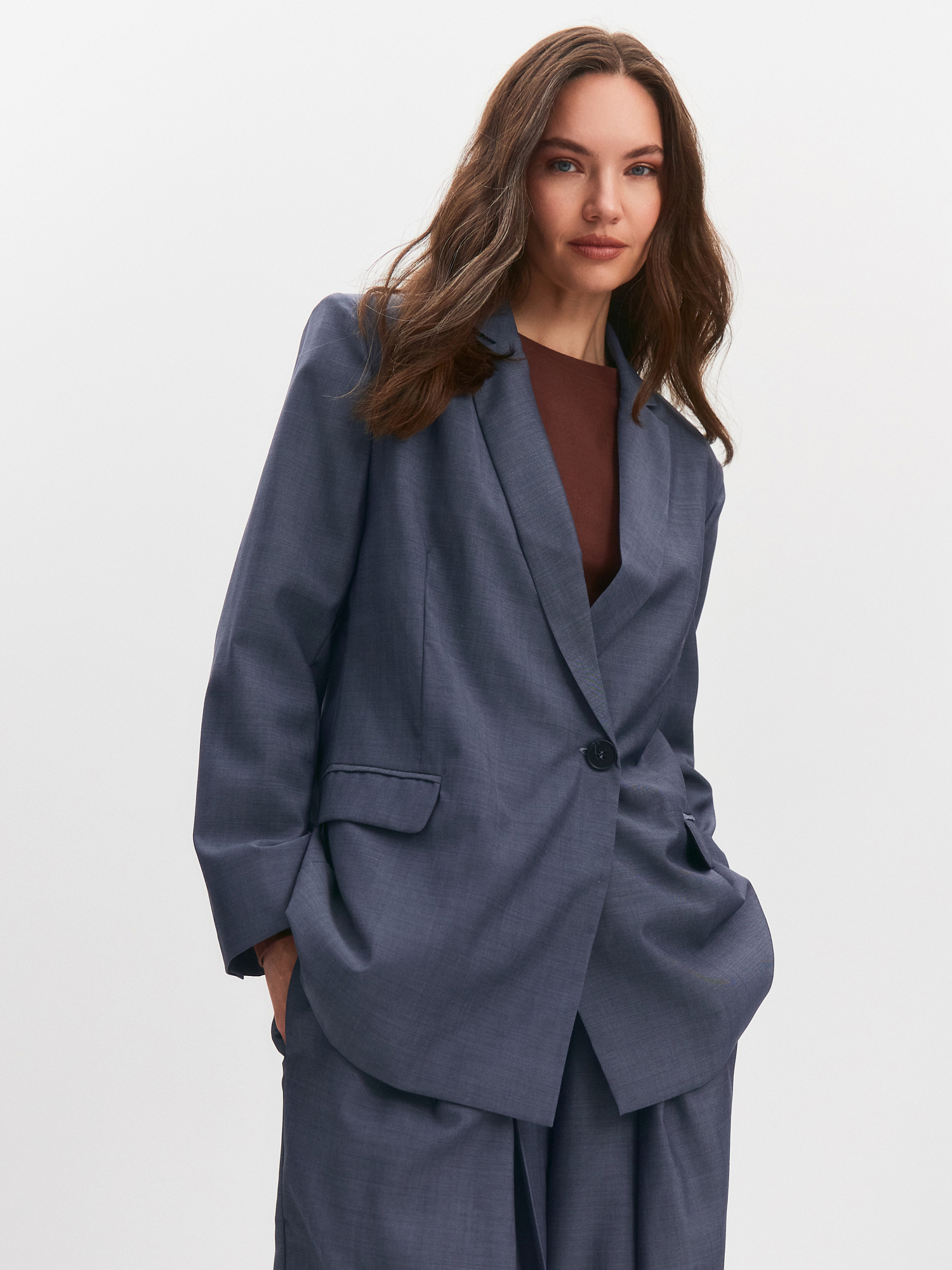 Пиджак двубортный