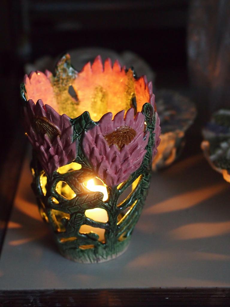 Большая резная ваза Протея