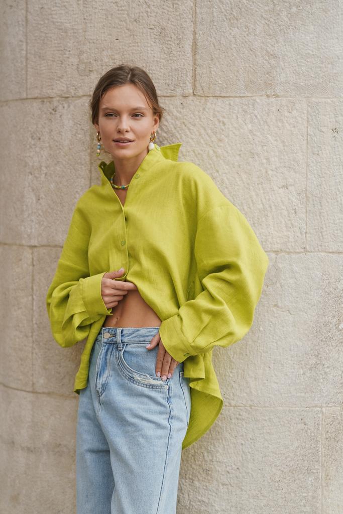 Рубашка «Total», васаби