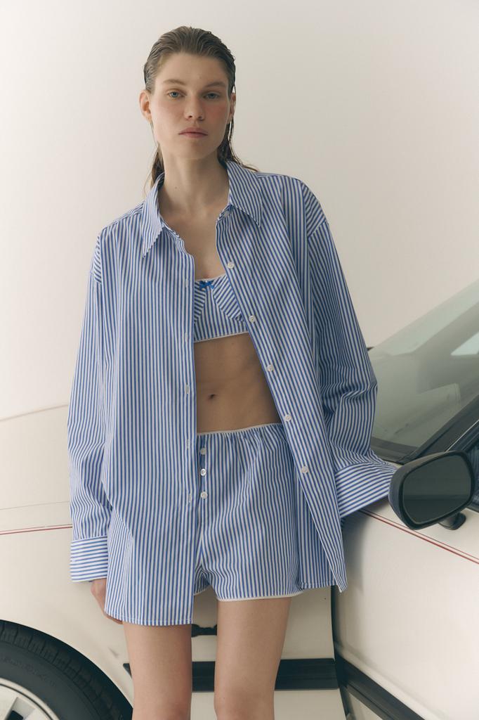 Костюм Полоски на голубом