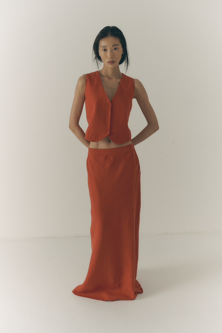 Юбка «Заводной томат»