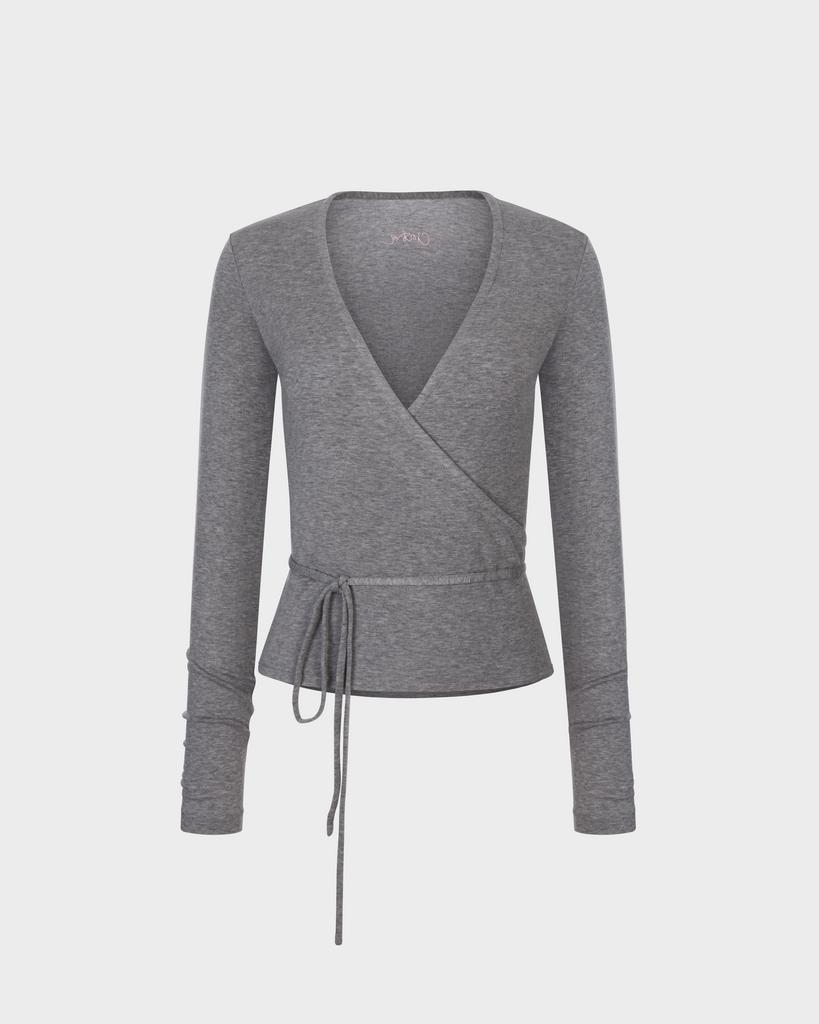 Блуза Plié серая