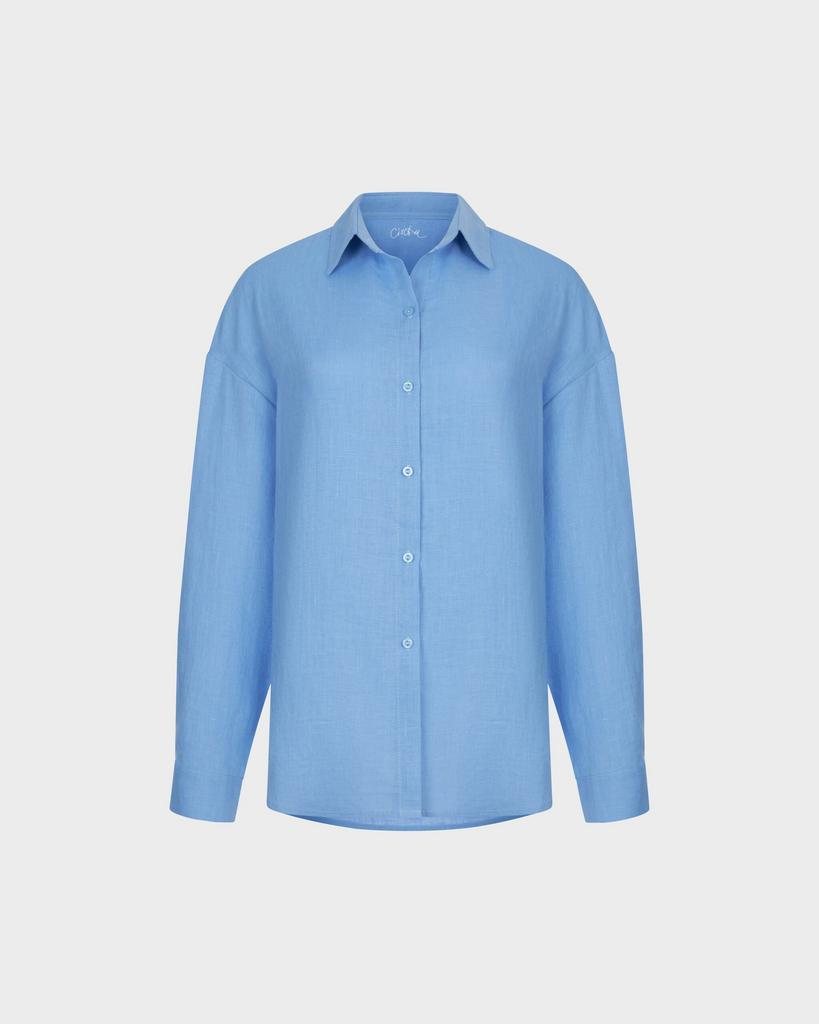 Рубашка Sanatoria голубая
