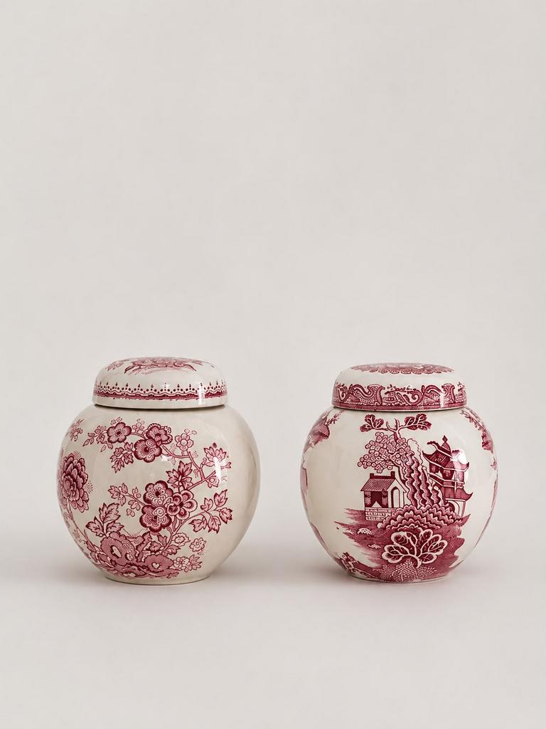 Набор ваз Mason’s Patent Ironstone Tea Caddies England