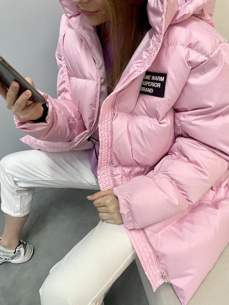 Куртка на пуху PINK