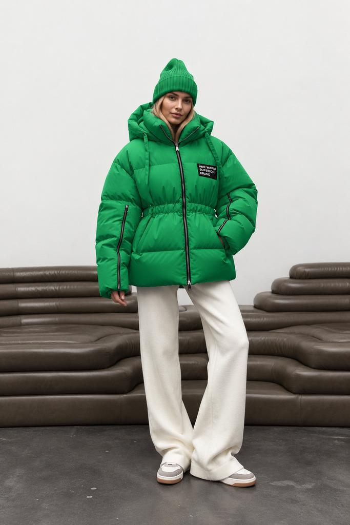Куртка на пуху Matte Green