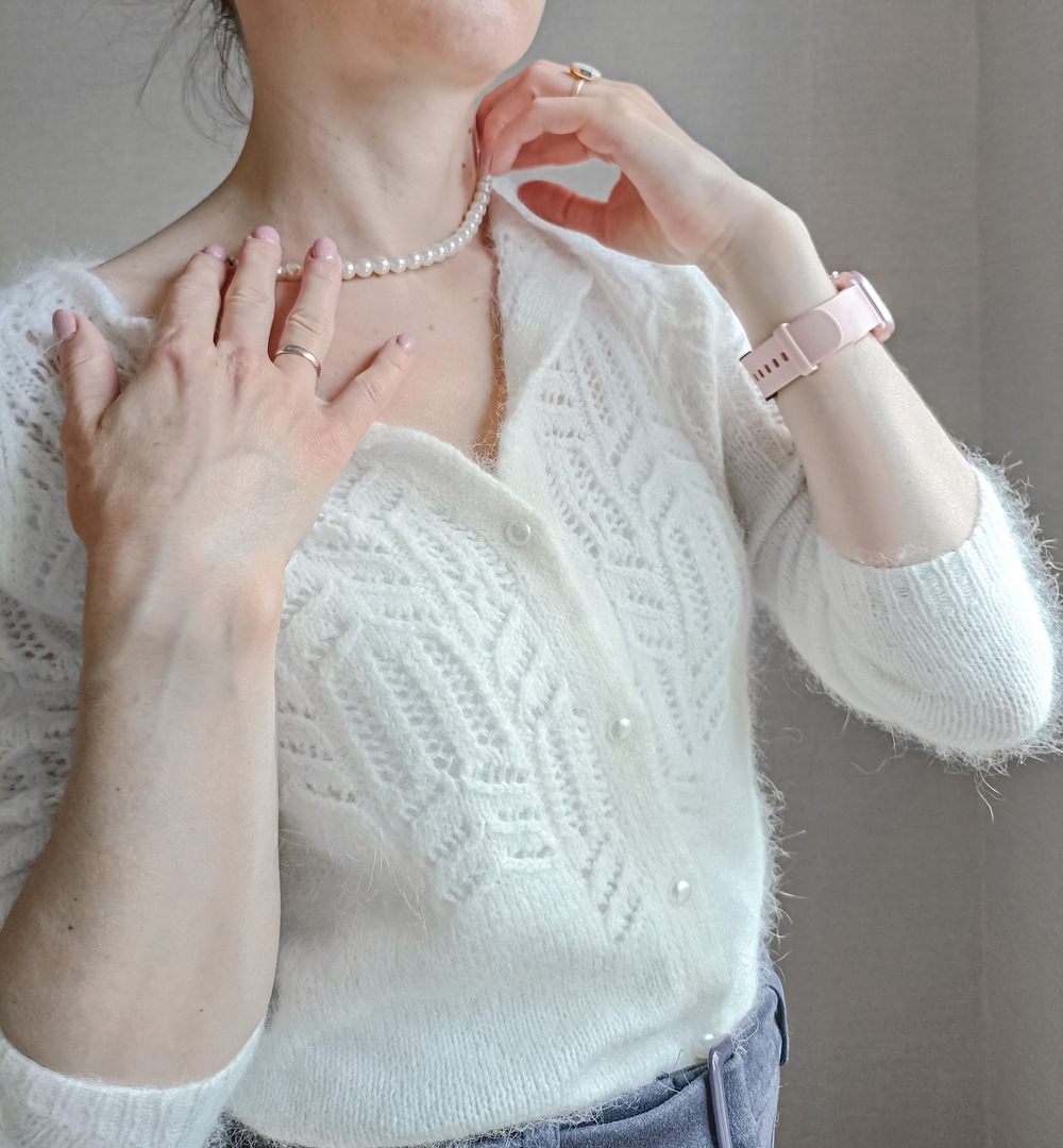 МК Ажурная кофточка