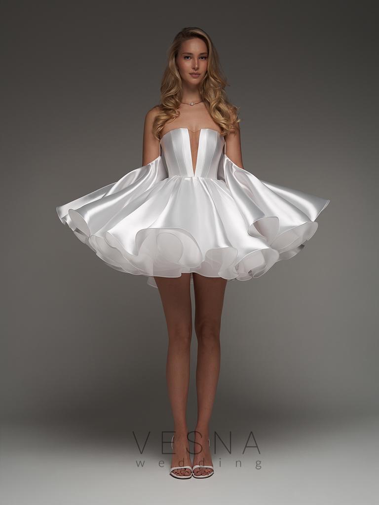 Свадебное платье Тильда Силк Вайт