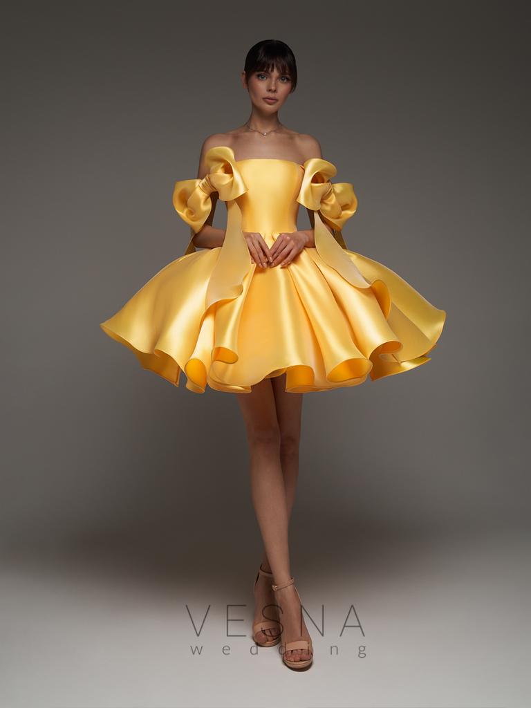 Вечернее платье Ника Еллоу Софт