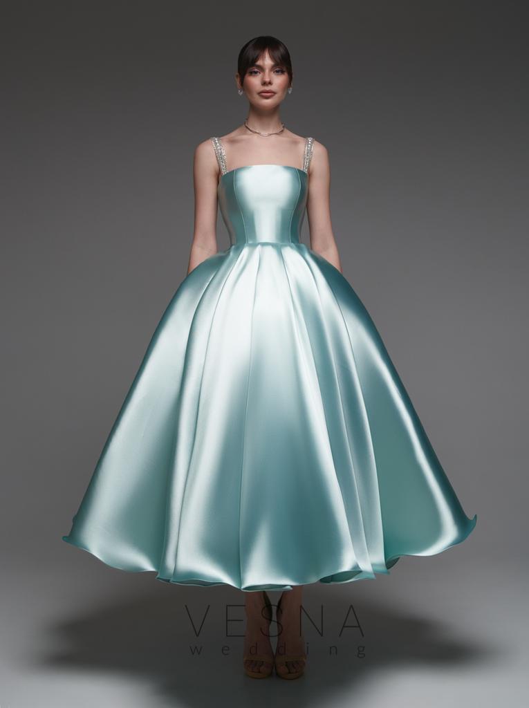 Вечернее платье Теона Миди Тиффани